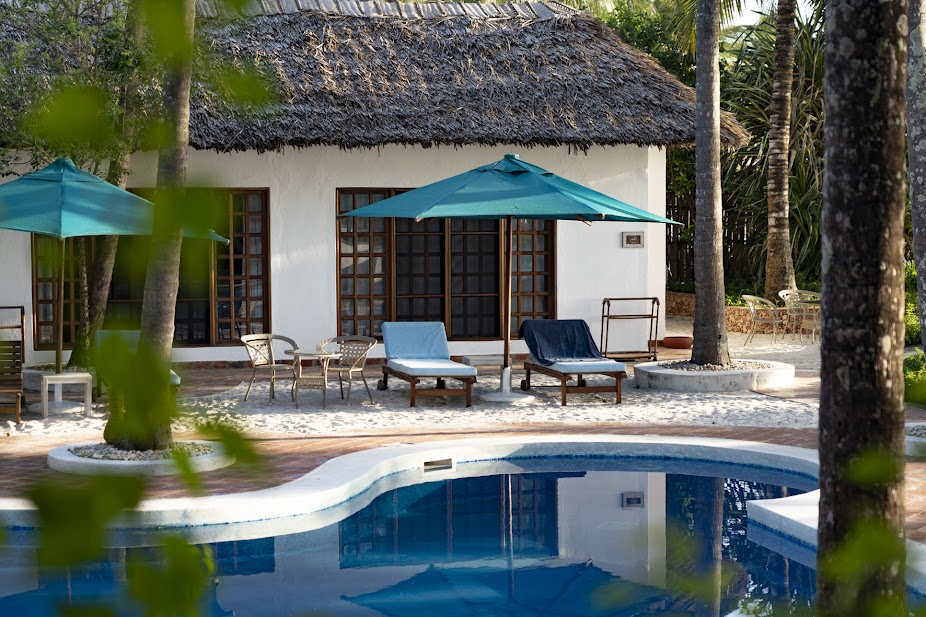 Asha Boutique Hotel beachfront view